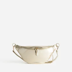 Sac-banane TEXTO or métallisé