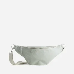 Sac-banane TEXTO vert d'eau textile