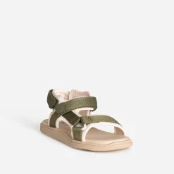 Sandale BUGGY kaki à scratchs