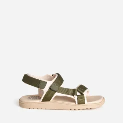 Sandale BUGGY kaki à scratchs