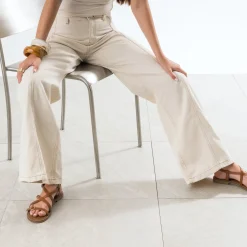 Sandale cognac cuir multi brides