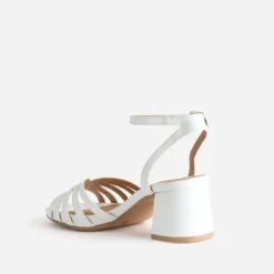 Sandale écrue à brides