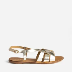 Sandale dorée