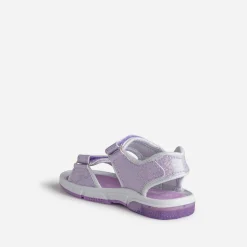 Sandale LA REINE DES NEIGES lilas semelle lumineuse