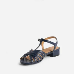 Sandale marine bride en T