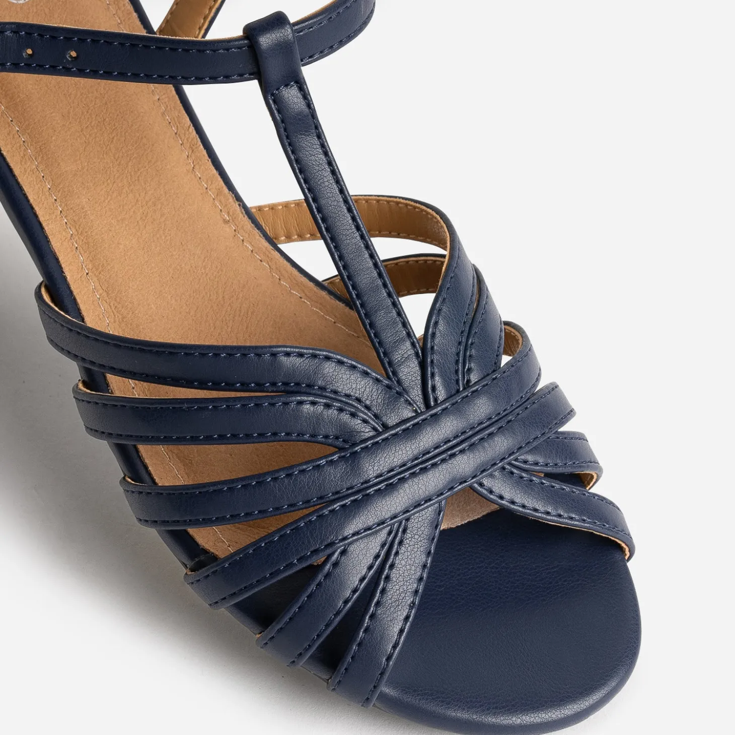 Sandale marine bride en T