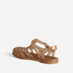 Sandale MEDUSE beige en plastique
