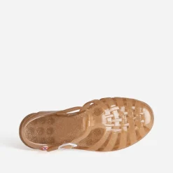 Sandale MEDUSE beige en plastique