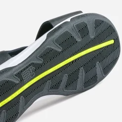 Sandale TBS marine en cuir à larges brides