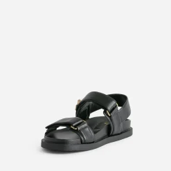 Sandale TEXTO noire à scratchs