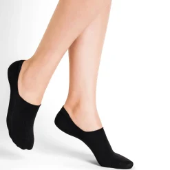 Socquettes invisibles BLEUFORET noires 37-41