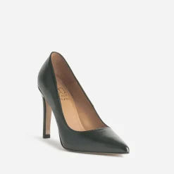 Stiletto TEXTO noir éco-conçu en cuir