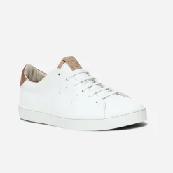 Tennis 1927 blanche homme en cuir éco-conçu (40 au 42)