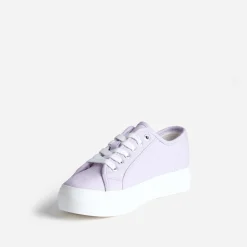 Tennis à plateforme TEXTO parme en toile