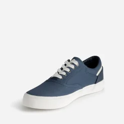 Tennis bleu marine en toile