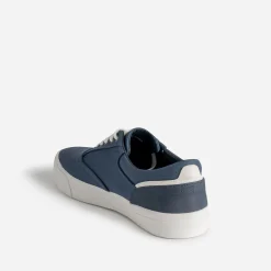 Tennis bleu marine en toile