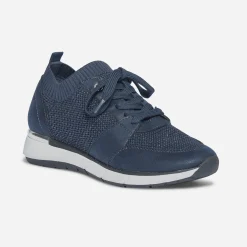 Tennis bleu marine tricotée