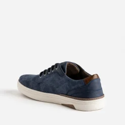 Tennis bleue en toile