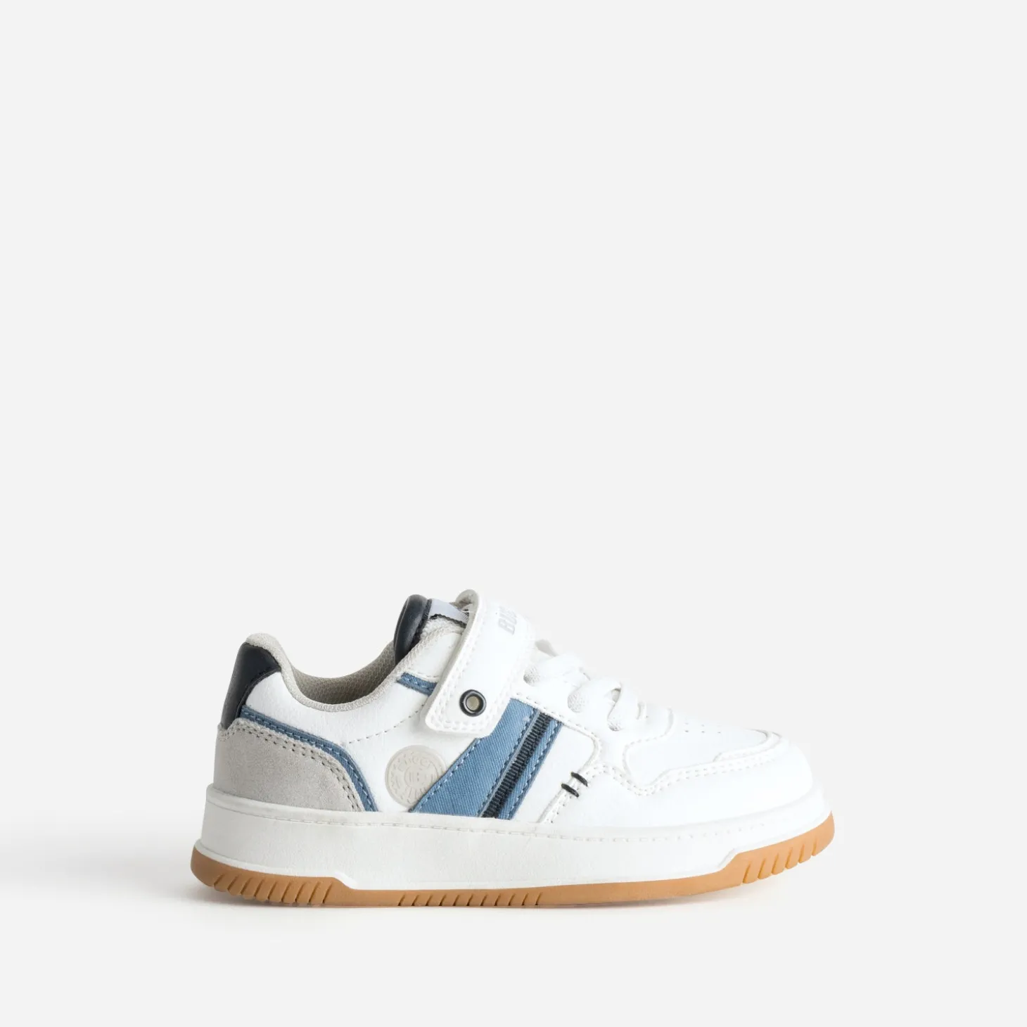 Tennis BUGGY blanche, bleue, grise