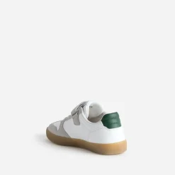 Tennis BUGGY blanche, grise, verte