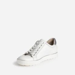 Tennis CAPRICE blanche en cuir