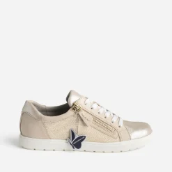 Tennis CAPRICE dorée bi matière