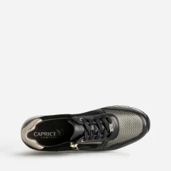 Tennis CAPRICE noire et dorée