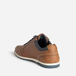 Tennis cognac et marine