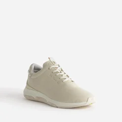 Tennis compensée TBS beige cuir