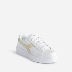 Tennis DIADORA blanche et beige