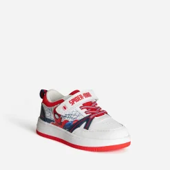 Tennis enfant SPIDERMAN rouge et blanche