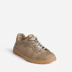 Tennis FLUCHOS taupe cuir nubuck