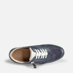 Tennis FRANCE ARNO marine cuir