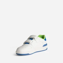 Tennis GEOX blanche, bleue, verte