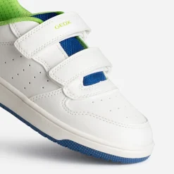 Tennis GEOX blanche, bleue, verte