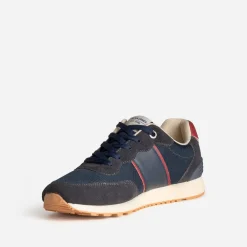 Tennis JACK&JONES bleu marine et bordeaux