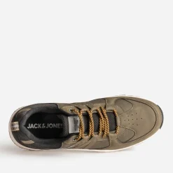 Tennis JACK&JONES kaki bi-matière