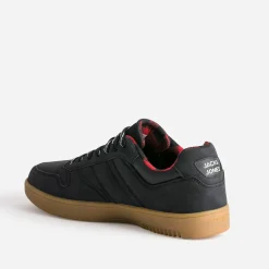 Tennis JACK&JONES noire semelle gomme