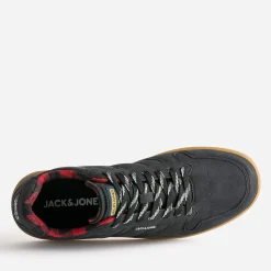 Tennis JACK&JONES noire semelle gomme