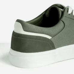 Tennis kaki en toile