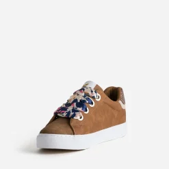 Tennis KAPORAL camel avec lacets ruban