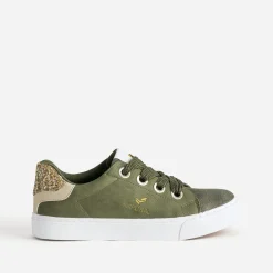 Tennis KAPORAL kaki avec lacets ruban