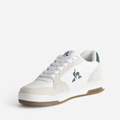 Tennis LE COQ SPORTIF blanche, beige et verte