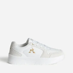 Tennis LE COQ SPORTIF écrue et crème en cuir