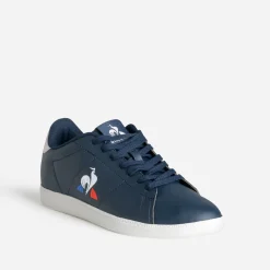 Tennis LE COQ SPORTIF marine cuir