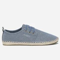 Tennis LEE COOPER bleu chambray en toile
