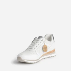 Tennis MARCO TOZZI blanc et argenté
