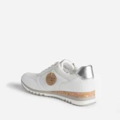 Tennis MARCO TOZZI blanc et argenté