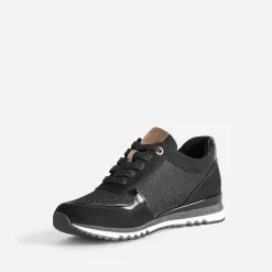 Tennis MARCO TOZZI noire pailletée