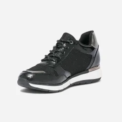 Tennis noire et bronze bi matière